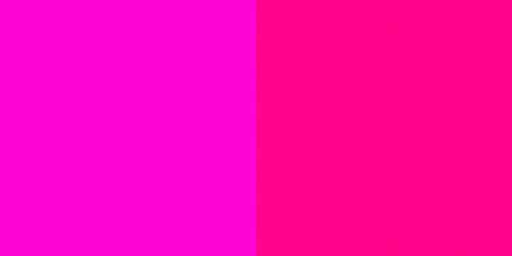 Bright neon pink and magenta abstract split color background texture