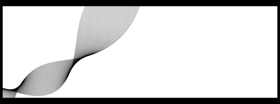 Wavy LIne Abstrack Black Background,of abstrack warm curves wave line overlay. frame for powerpoint beautiful curves