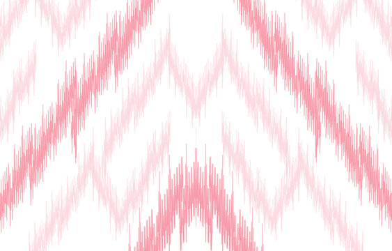ethnic ikat seamless pattern. hand drawn craftsmanship embroidery bohemian, abstract square geographic art fabric ikat textile material design for curtain, carpet, wallpaper, clothing, Batik.