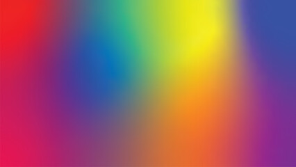 Obraz premium Bright And Vibrant Rainbow Gradient Background With Smooth Color Transitions
