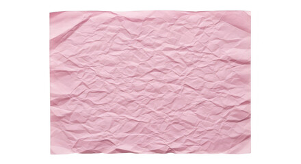 Obraz premium Soft pink crinkled paper texture with subtle creases
