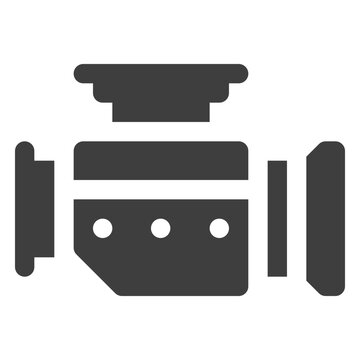 Motorcycle carburetor icon