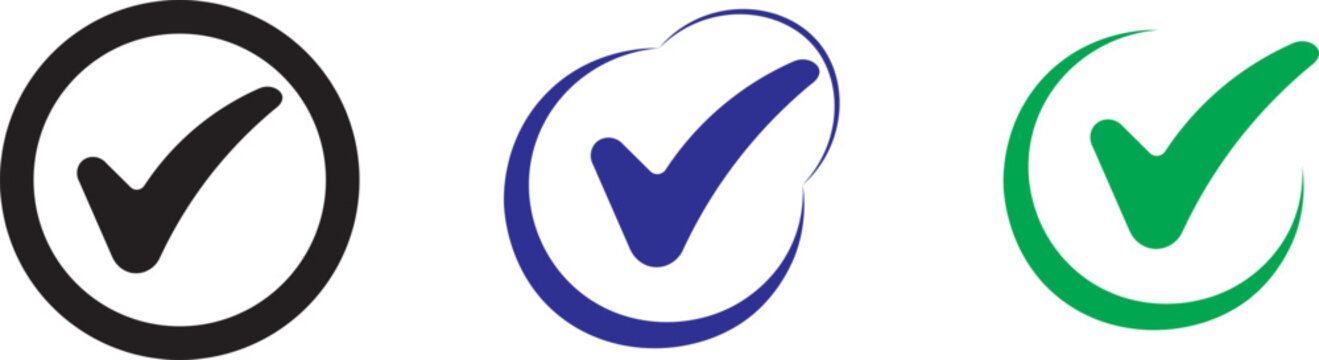 Check vector icons se