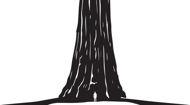 Dragon's Blood Tree Socotra Yemen Silhouettes