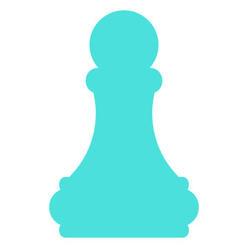 Pawn chess silhouette