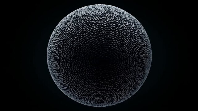 Analysis Of Textured Rotating Spheres. Microscopic And Laboratory Imaging Of Spherical Particles