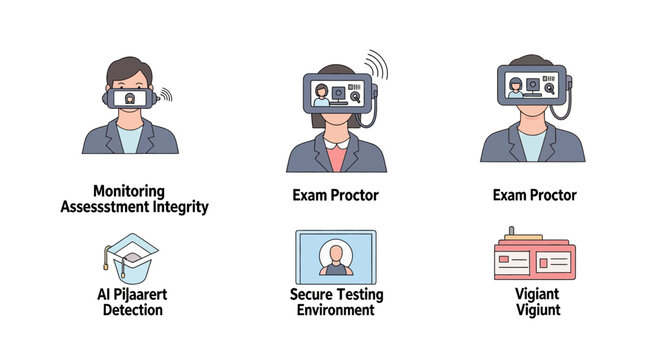 Online Exam Proctoring Technology: AI Monitoring, Virtual Reality, Secure Testing