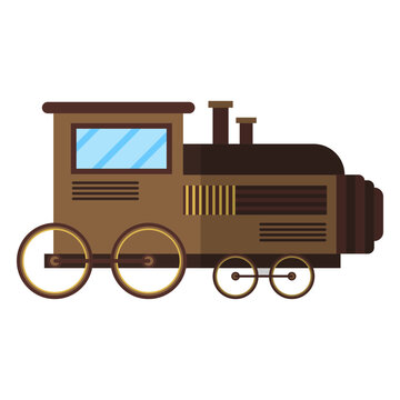 Train locomotive depot wheel flat