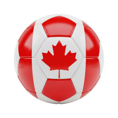 Obraz premium Soccer ball isolated on transparent background
