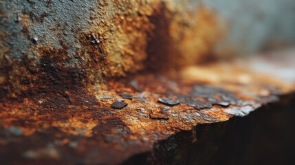 Fototapeta premium Rusty metal texture closeup