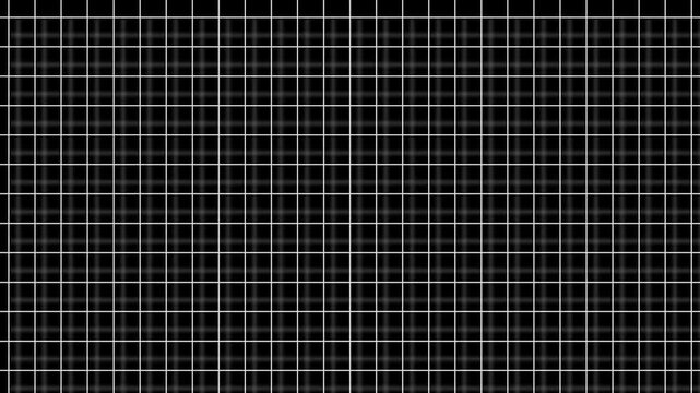 Grid background up to down moving animation with drop shadow.
