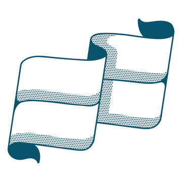 Ukraine country simple stroke flag icon