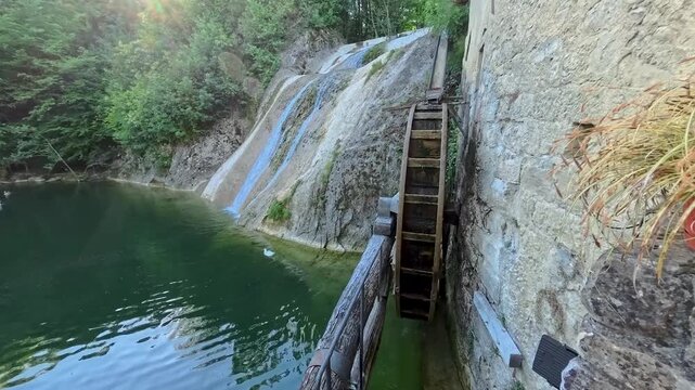 The magnificence of nature and man's work. Molino della Croda. Veneto to discover.