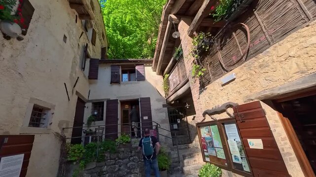 The magnificence of nature and man's work. Molino della Croda. Veneto to discover.