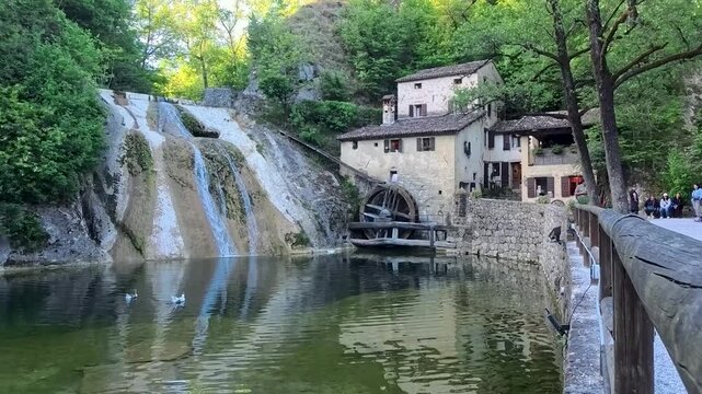 The magnificence of nature and man's work. Molino della Croda. Veneto to discover.