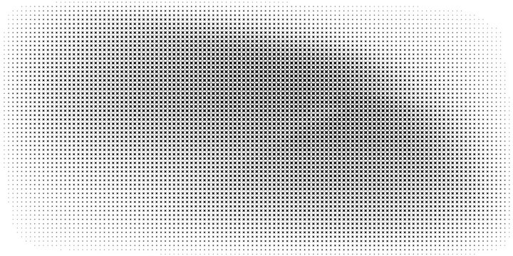 Monochrome halftone background with a gradient of dots creating a modern and minimalist design element EPS vector