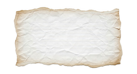 Obraz premium Old parchment paper with aged edges and creases
