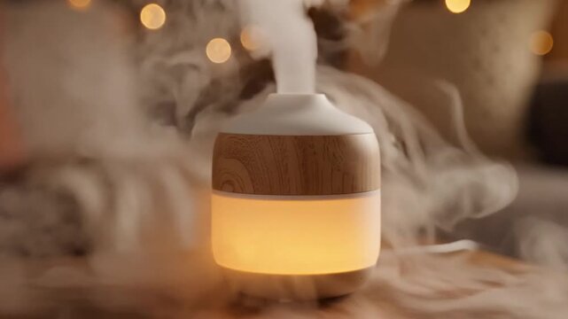 Aromatherapy Diffuser in Action
