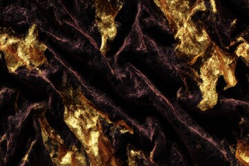 Fototapeta premium Seamless Crushed Velvet Texture Shiny Folds 8K High Resolution Luxury Fabric Background Design Pattern