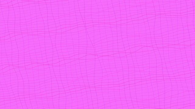 Smooth, flowing abstract waves create an intricate pattern in soft pink and magenta hues. Curved lines and gentle gradients form a dynamic, yet calming visual texture, perfect for backgrounds,.