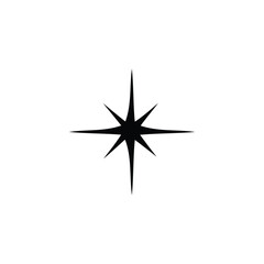 Obraz premium Black star shaped propeller on white background black propeller aircraft propeller aviation propeller