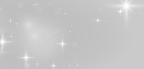Fototapeta premium White dust particles with luminous glow and smooth floating movement. Elegant shine creates dreamy beauty. Perfect design element for visuals. png