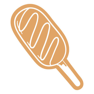 Ice cream sundae icon