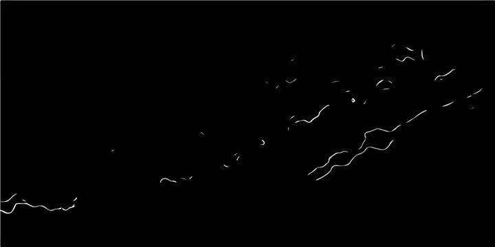 Abstract black ink splashes and white paint exploding in a 3d motion animation like a magic fire ball of light against a dark night space camera film alpha