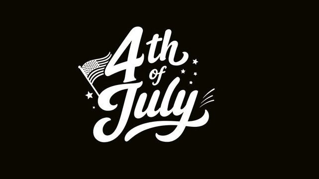 And festive design for the 4th of july celebration, perfect for social media, posters, invitations, and websites.