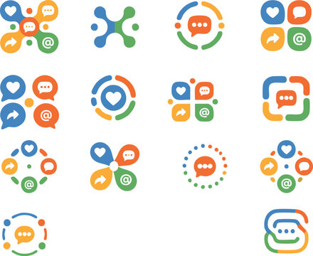 Social Media Day Icon Pack