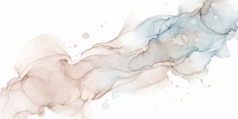 Abstract smoke flowing like liquid splash isolated on clean white background © RD Visuals