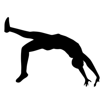High-energy breakdance moves