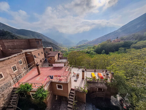 Douar Samra, Tamatert village, Toubkal National Park, morocco, africa