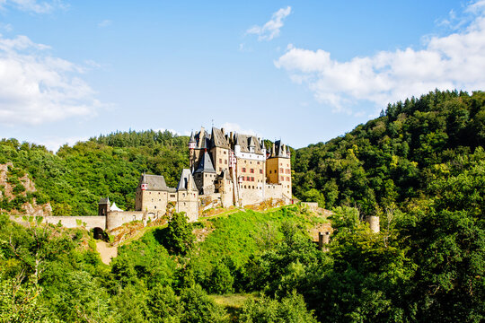Majestic medieval Eltz Castle in Germany