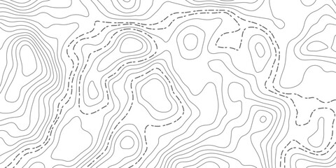 Abstract seamless background. Mapping Elevation: The Art of Terrain. Abstract topography map lines. © Veloras