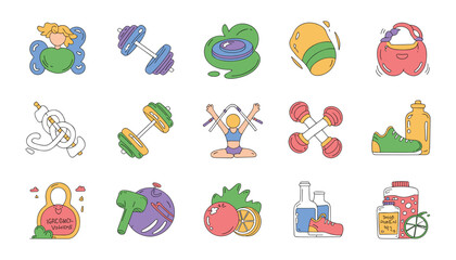 Fototapeta premium Colorful vector illustrations diverse designs for modern graphics and digital art projects