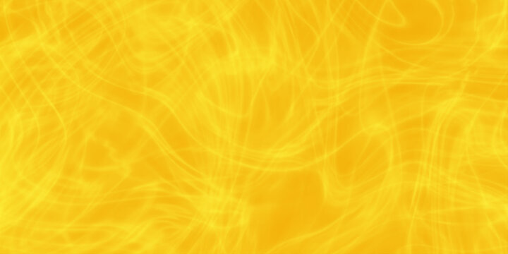Vibrant yellow abstract background with dynamic swirling light patterns and smooth gradient texture for design and creative projects.