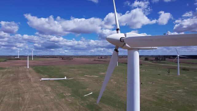 wind turbine stoping
