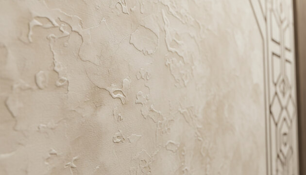 Luxury Vellum parchment wall paneling texture with mottled ivory veins