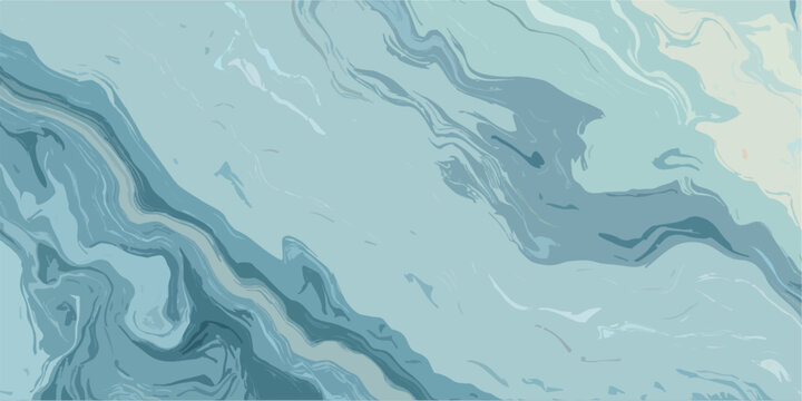 Clear turquoise water ripples across a light blue ocean surface creating a textured nature pattern of liquid waves in a summer swimming pool or underwater sea background.