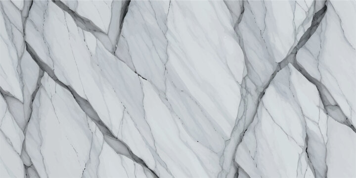 Close up view of a white marble surface with intricate grey veins highlighting its natural texture and elegant pattern