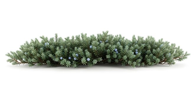 Juniper Bush: A Close-up View of a Vibrant Green Juniper Bush