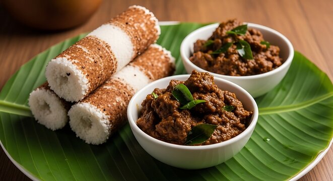 Kerala cuisine a delicious spread of puttu and kadala curry