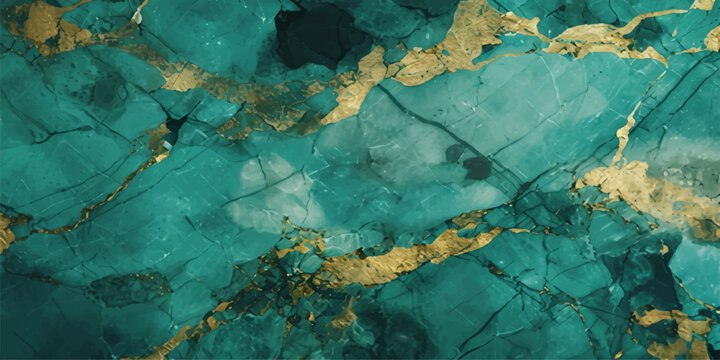 A vintage blue paint texture on an old grunge wall creates a clear water surface pattern reminiscent of a summer swimming pool or deep ocean wave backdrop
