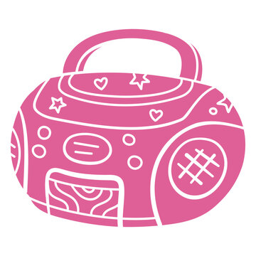 Pink cd player cut out