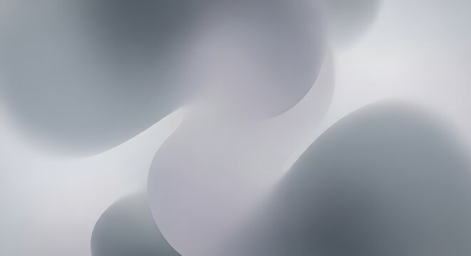 Abstract soft flowing shapes with a subtle liquify background in elegant grayscale tones creating a modern aesthetic