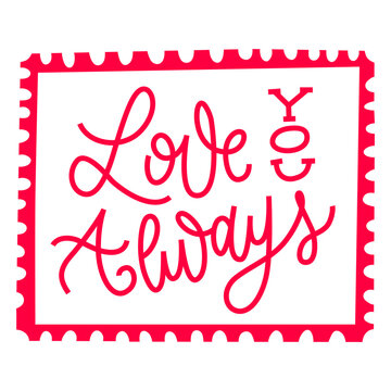 Love you always svg