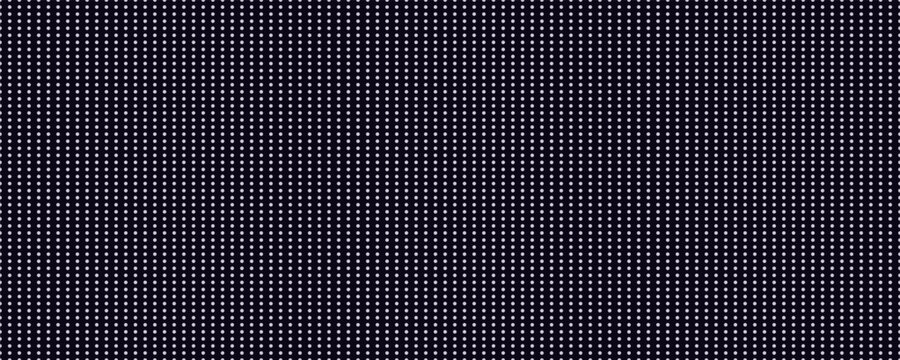 LED Video Wall Screen Texture Background, Vector blue and red purple color light LED diode dot grid video screen