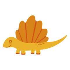 Cartoon stegosaurus © Vexels