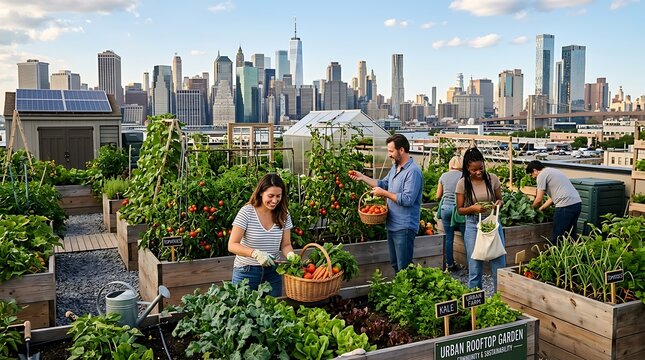 Sustainability Constructive Perspectives of Urban Rooftop Gardens in a Bustling Metropolis